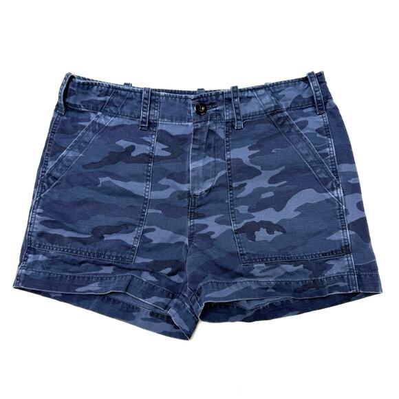 G1 Goods Clothing Shorts Blue Size 2 Camouflage Pattern Utility Peace Issue